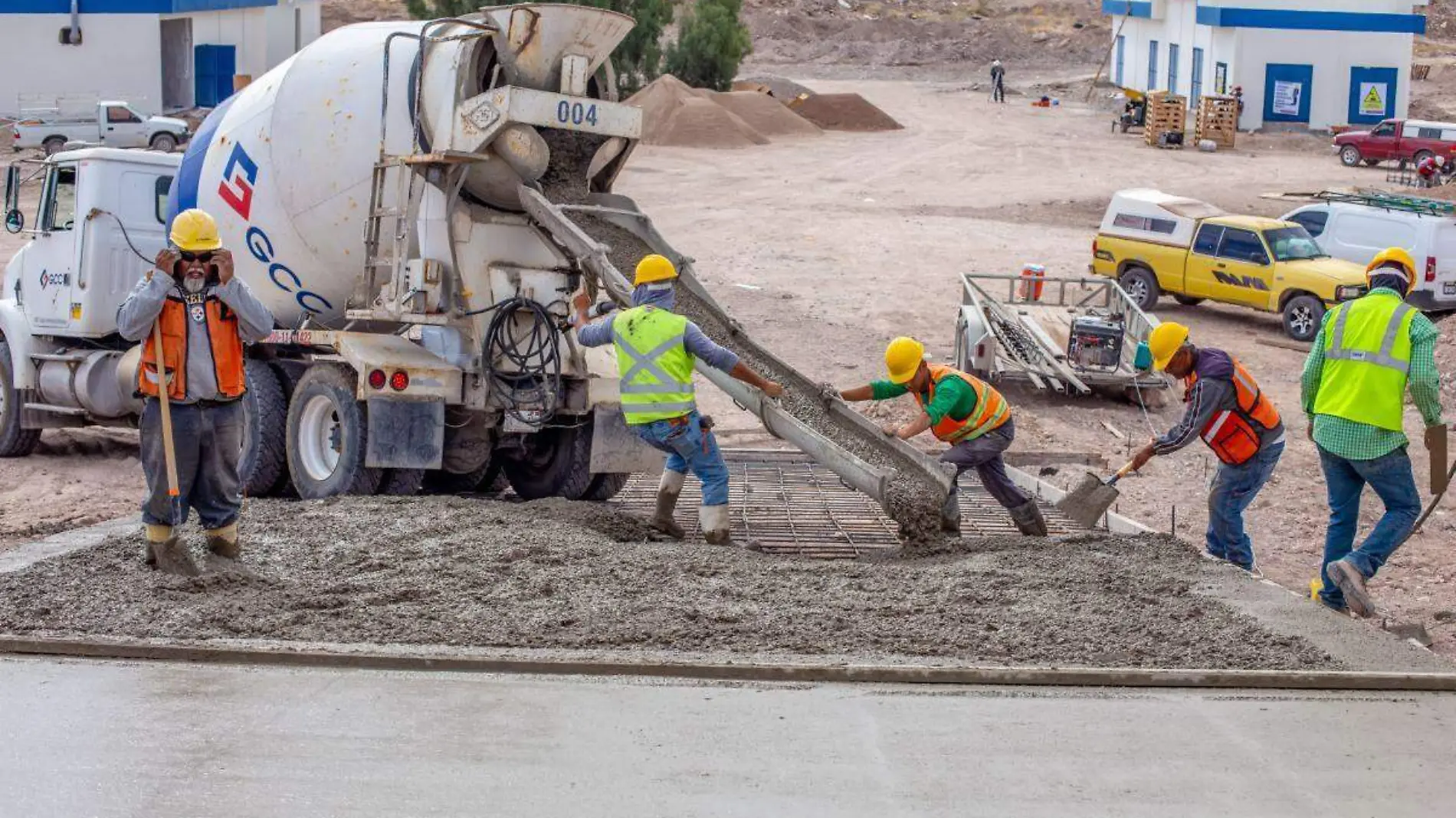 Construcción planta tratadora